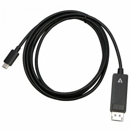 Адаптер за USB-C към DVI V7 V7USBCDP14-2M Черен 2 m 8K Ultra HD