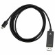 Адаптер за USB-C към DVI V7 V7USBCDP14-2M Черен 2 m 8K Ultra HD