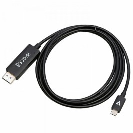 Адаптер за USB-C към DVI V7 V7USBCDP14-2M Черен 2 m 8K Ultra HD
