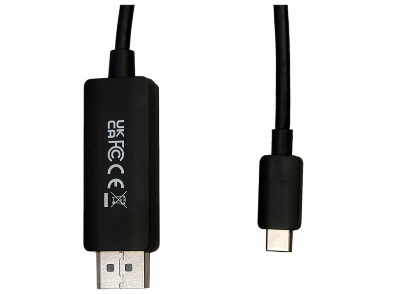 Адаптер за USB-C към DVI V7 V7USBCDP14-2M Черен 2 m 8K Ultra HD