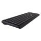 Клавиатура с мишка V7 CKW350ES Черен Испанска Qwerty