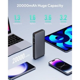 Powerbank Aukey PB-Y43 Черен 20000 mAh