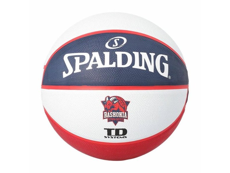 Баскетболна Топка Spalding Baskonia Vitoria Червен 7