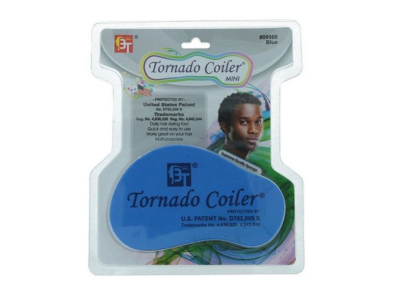 Гъба Beauty Town Tornado Coiler Mini Escova Син (10 mm)