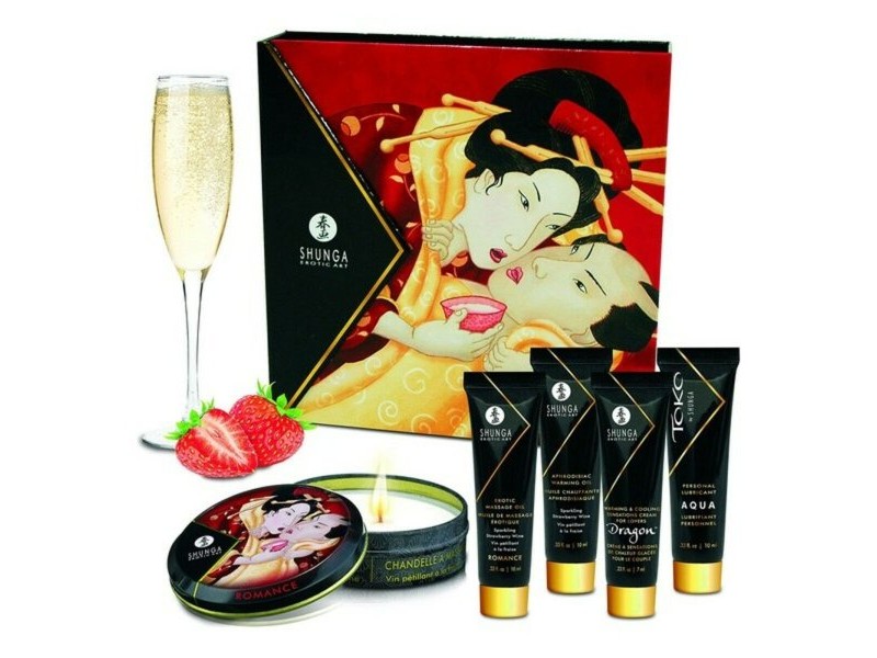 Geisha Sparkling Ягодово Вино Shunga SH8208
