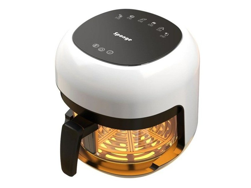 въздушен фритюрник Sponge 703674402063 Бял Черен 1000 W