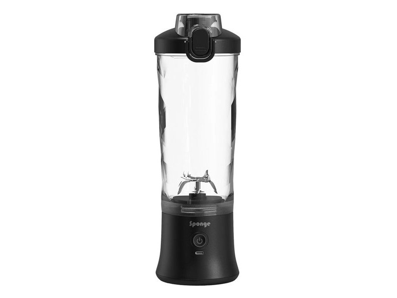 Блендер с чаша Sponge 703674402216 Черен Прозрачен 600 ml