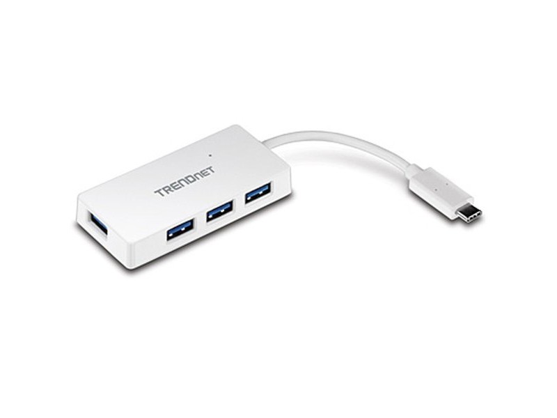 USB извод Trendnet TUC-H4E Бял