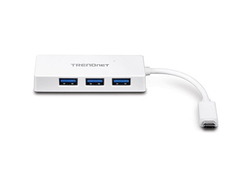 USB извод Trendnet TUC-H4E Бял