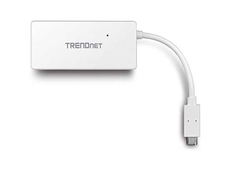 USB извод Trendnet TUC-H4E Бял