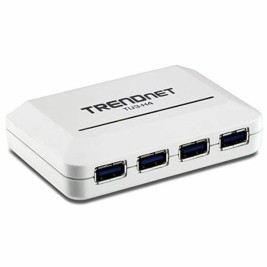 USB извод Trendnet TU3-H4               Бял