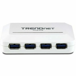 USB извод Trendnet TU3-H4               Бял