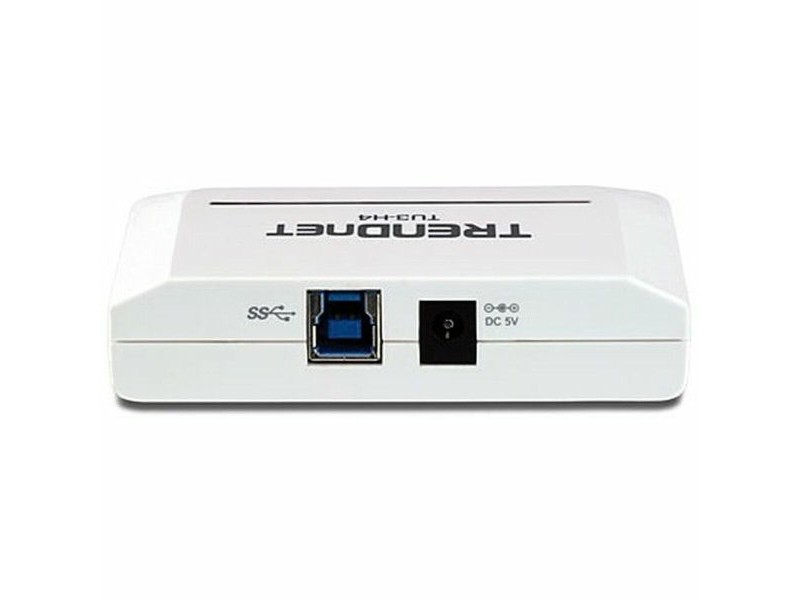 USB извод Trendnet TU3-H4               Бял