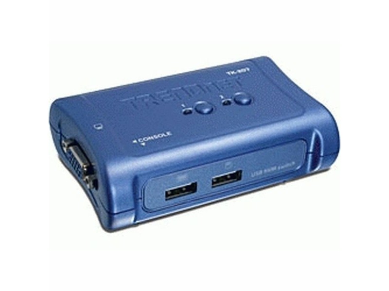 KVM суич Trendnet TK-207K 1,2 m