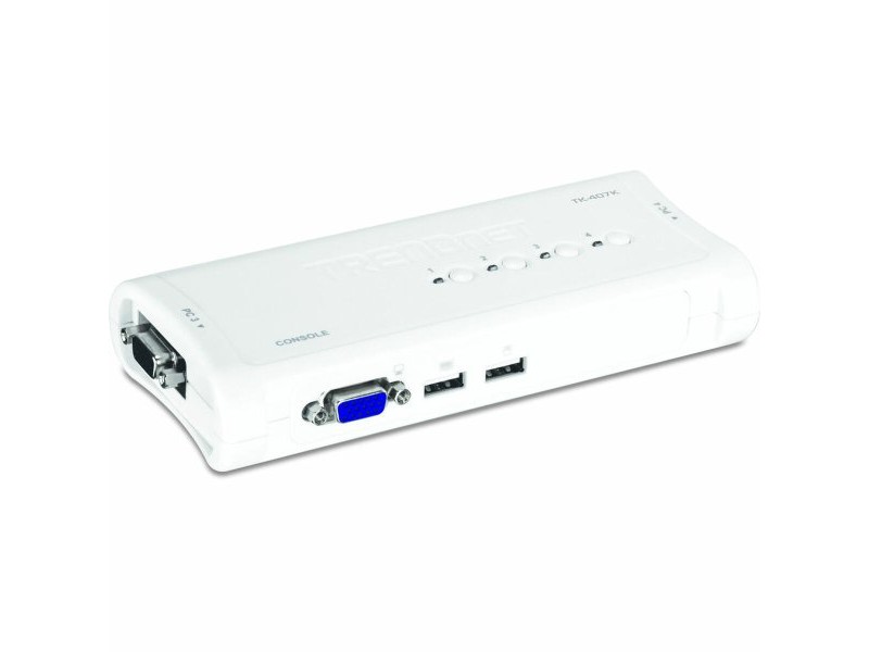 KVM суич Trendnet TK-407K