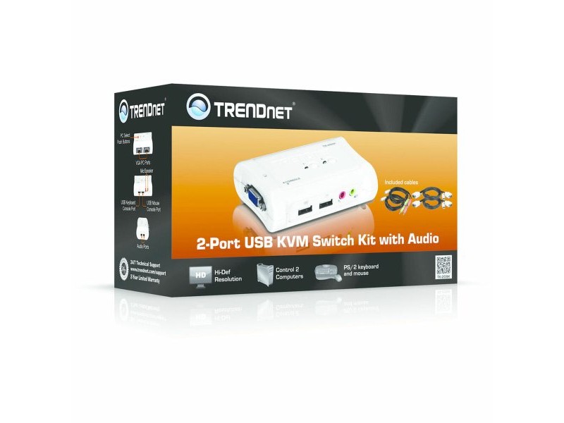 KVM суич Trendnet TK-209K