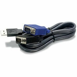 Кабел KVM Trendnet TK-CU06              Черен 1.8 m