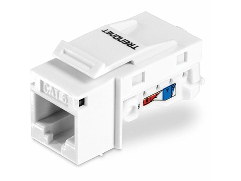 конектор Trendnet TC-K25C6 Бял
