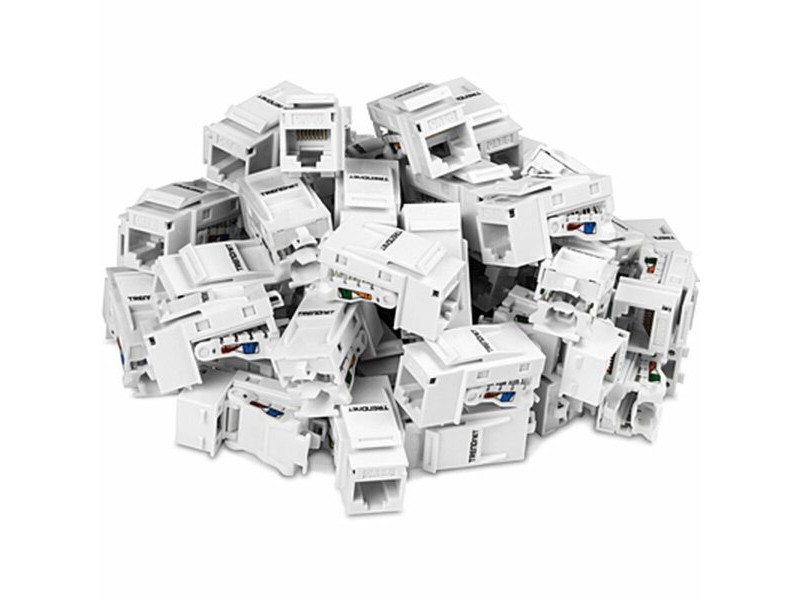 конектор Trendnet TC-K50C6 Бял