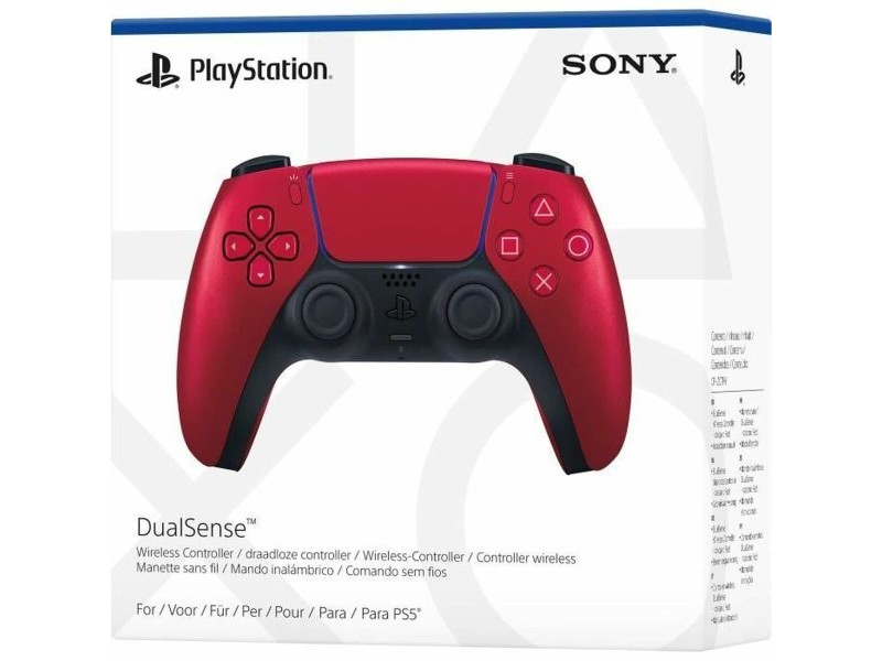 Джойстик за PS5 DualSense Sony Deep Earth - Volcanic Red Червен