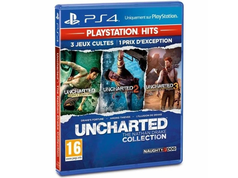 Видеоигра PlayStation 4 Naughty Dog Uncharted : The Nathan Drake Collection PlayStation Hits