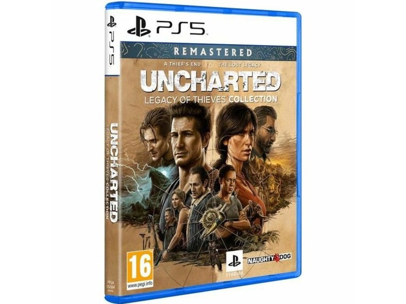 Видеоигра PlayStation 5 Naughty Dog Uncharted: Legacy of Thieves Collection Remastered Видеоигра PlayStation 5 Naughty Dog Uncharted: Legacy of Thieves Collection Remastered