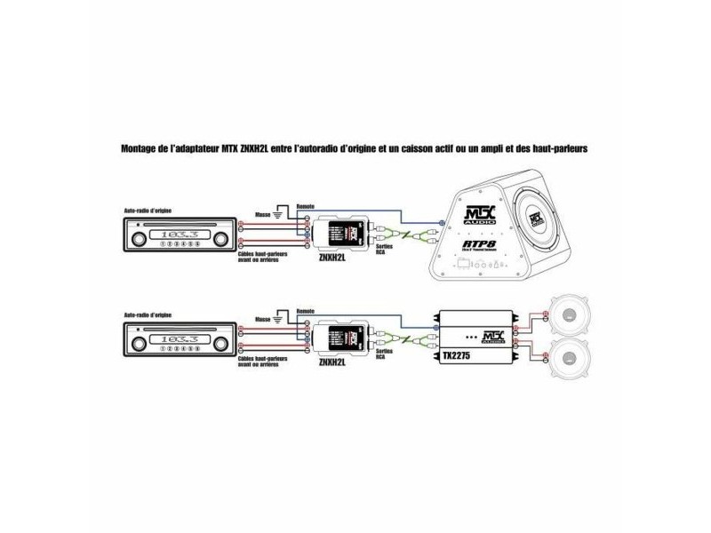 Адаптер Аудио Жак Mtx Audio 8 V