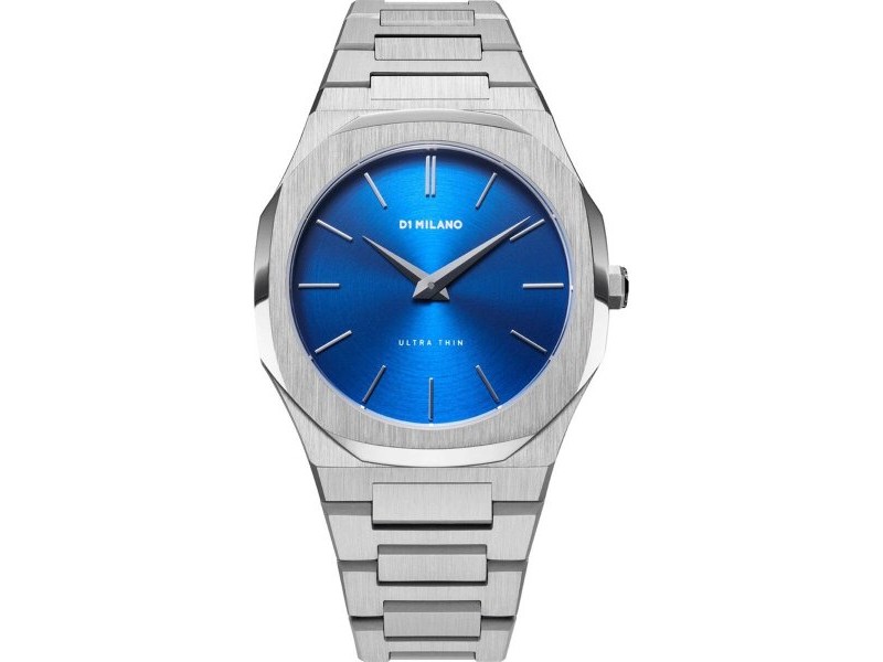 Мъжки часовник D1 Milano ULTRA THIN GEO Сребрист (Ø 40 mm) Мъжки часовник D1 Milano ULTRA THIN GEO Сребрист (Ø 40 mm)