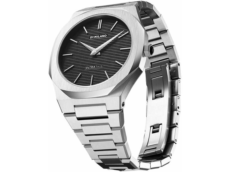 Мъжки часовник D1 Milano ULTRA THIN SILVER Сребрист (Ø 40 mm)