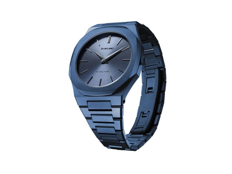 Мъжки часовник D1 Milano ULTRA THIN MIDNIGHT - UT40 MONOCHROME EDITION (Ø 40 mm)