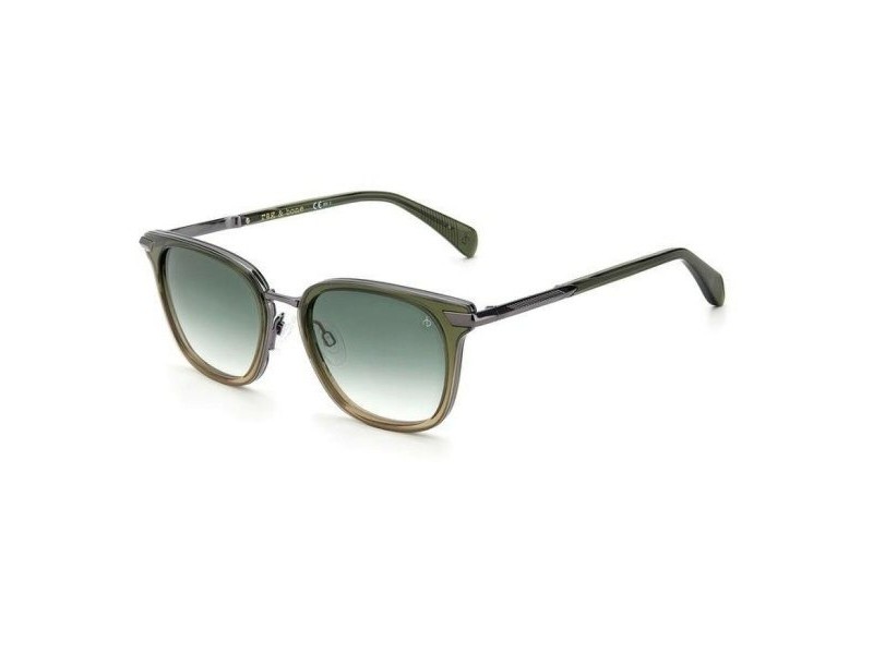 Слънчеви очила унисекс Rag & Bone RNB6000-S-1ED-1ED Ø 52 mm