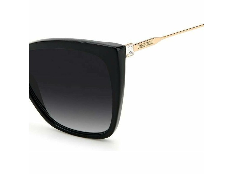 Дамски слънчеви очила Jimmy Choo SEBA/S Черен Златен