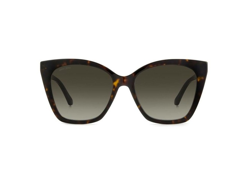 Дамски слънчеви очила Jimmy Choo RUA/G/S Черен ø 56 mm