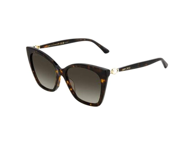 Дамски слънчеви очила Jimmy Choo RUA/G/S Черен ø 56 mm