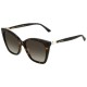 Дамски слънчеви очила Jimmy Choo RUA/G/S Черен ø 56 mm