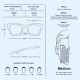 Слънчеви очила унисекс Carrera CARRERA-300-S-KB7 ø 54 mm