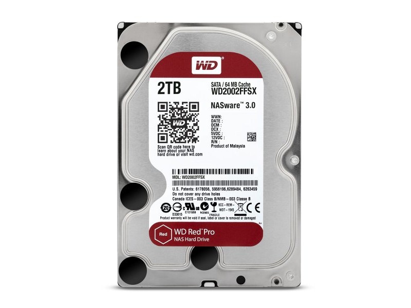 Твърд диск Western Digital Red Pro Червен