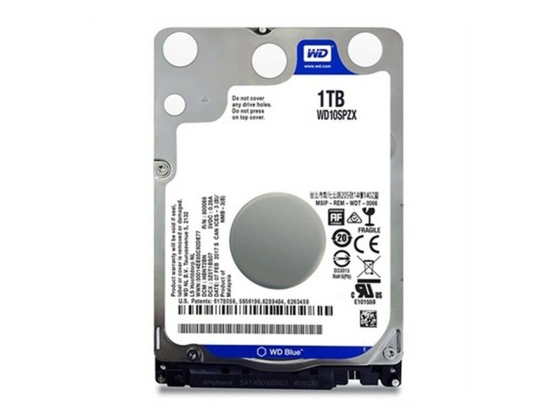 Твърд диск Western Digital Blue WD10SPZX 1 TB 5400 rpm 2,5