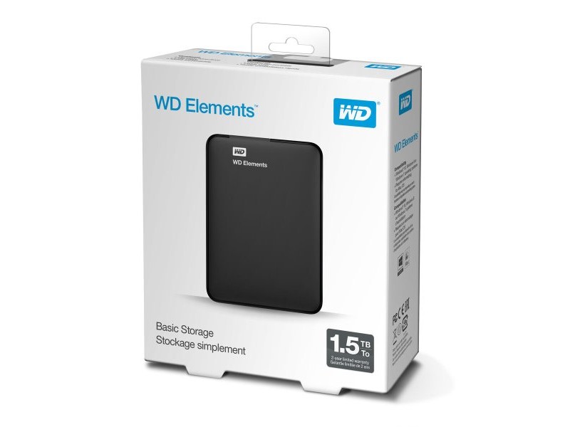 Външен харддиск Western Digital WD Elements Portable
