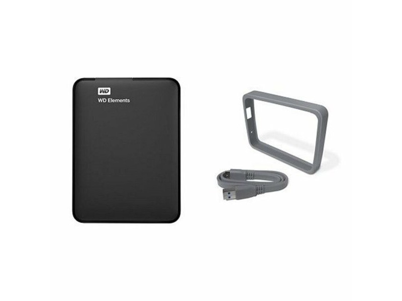 Външен харддиск Western Digital WD Elements Portable WDBUZG0010BBK-WESN 1 TB 2,5