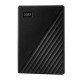 Външен харддиск Western Digital My Passport Черен 5 TB SSD Магнитна