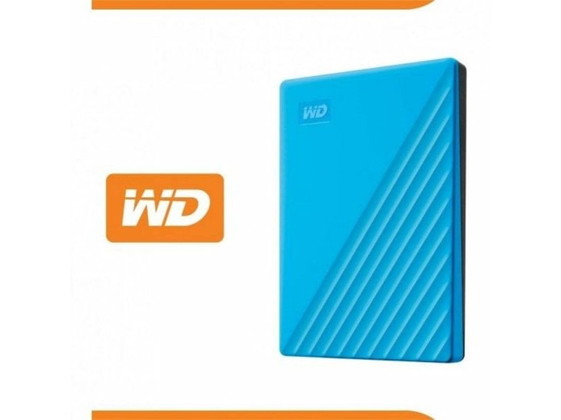Външен харддиск Western Digital My Passport Син 2 TB