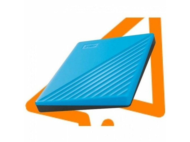 Външен харддиск Western Digital My Passport Син 2 TB