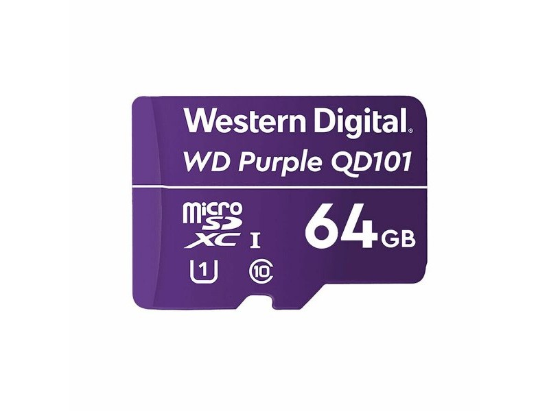 Micro SD карта Western Digital WD Purple SC QD101 64 GB