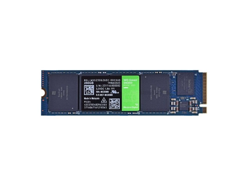 Твърд диск Western Digital Green SN350 250 GB SSD