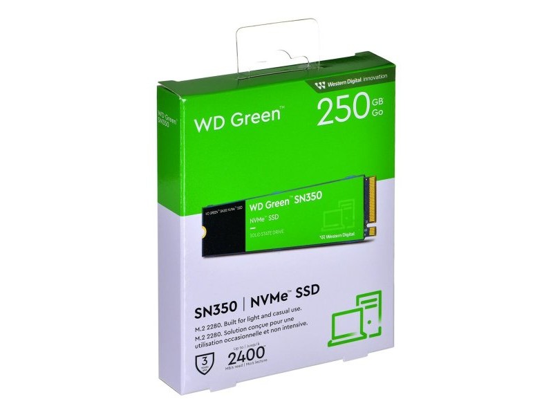 Твърд диск Western Digital Green SN350 250 GB SSD