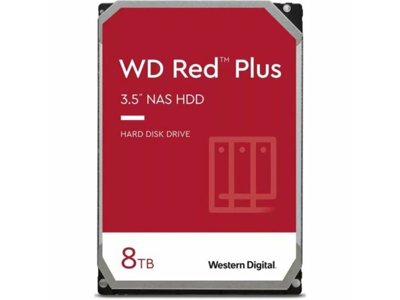 Твърд диск Western Digital Red Plus 3,5