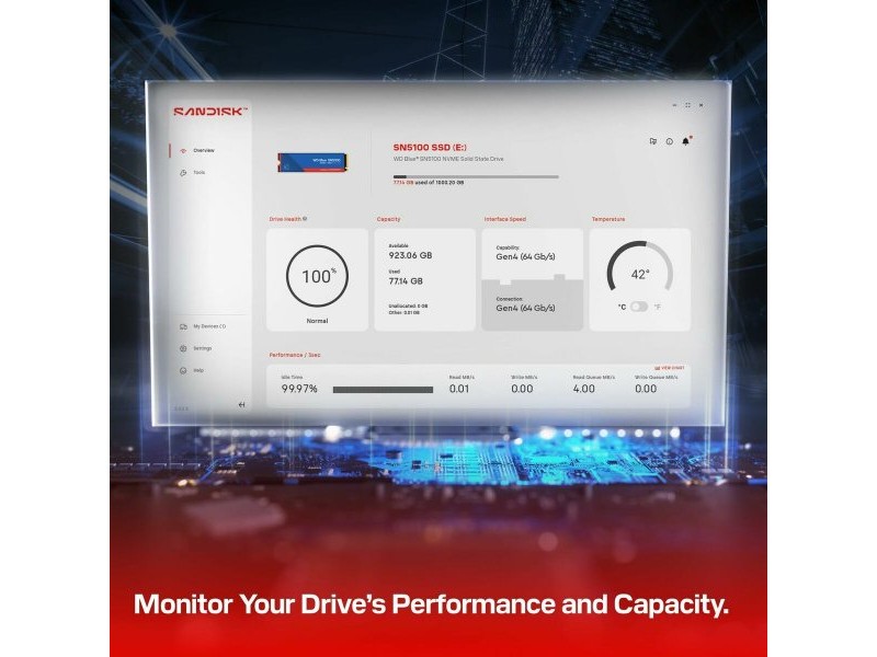 Твърд диск Western Digital WDS200T5B0E 2 TB SSD
