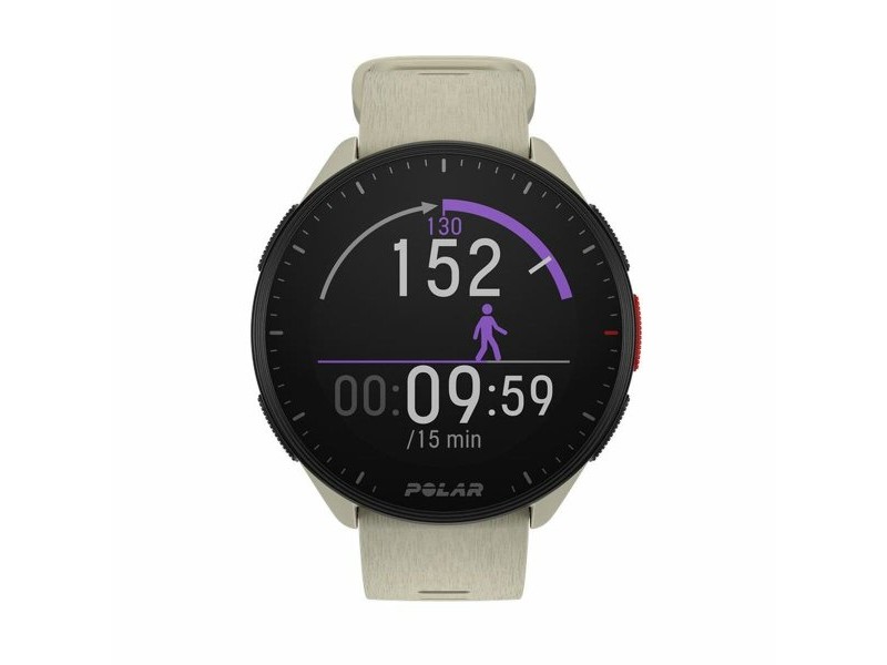 Часовник Спортен Polar Бял 1,2