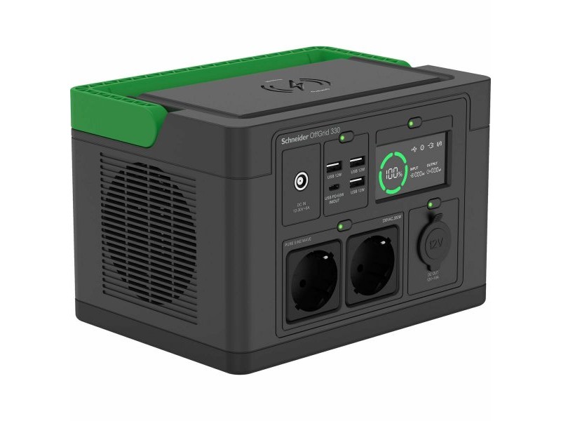 Инрактивен UPS APC PPS330-GR Черен Зелен 50 W